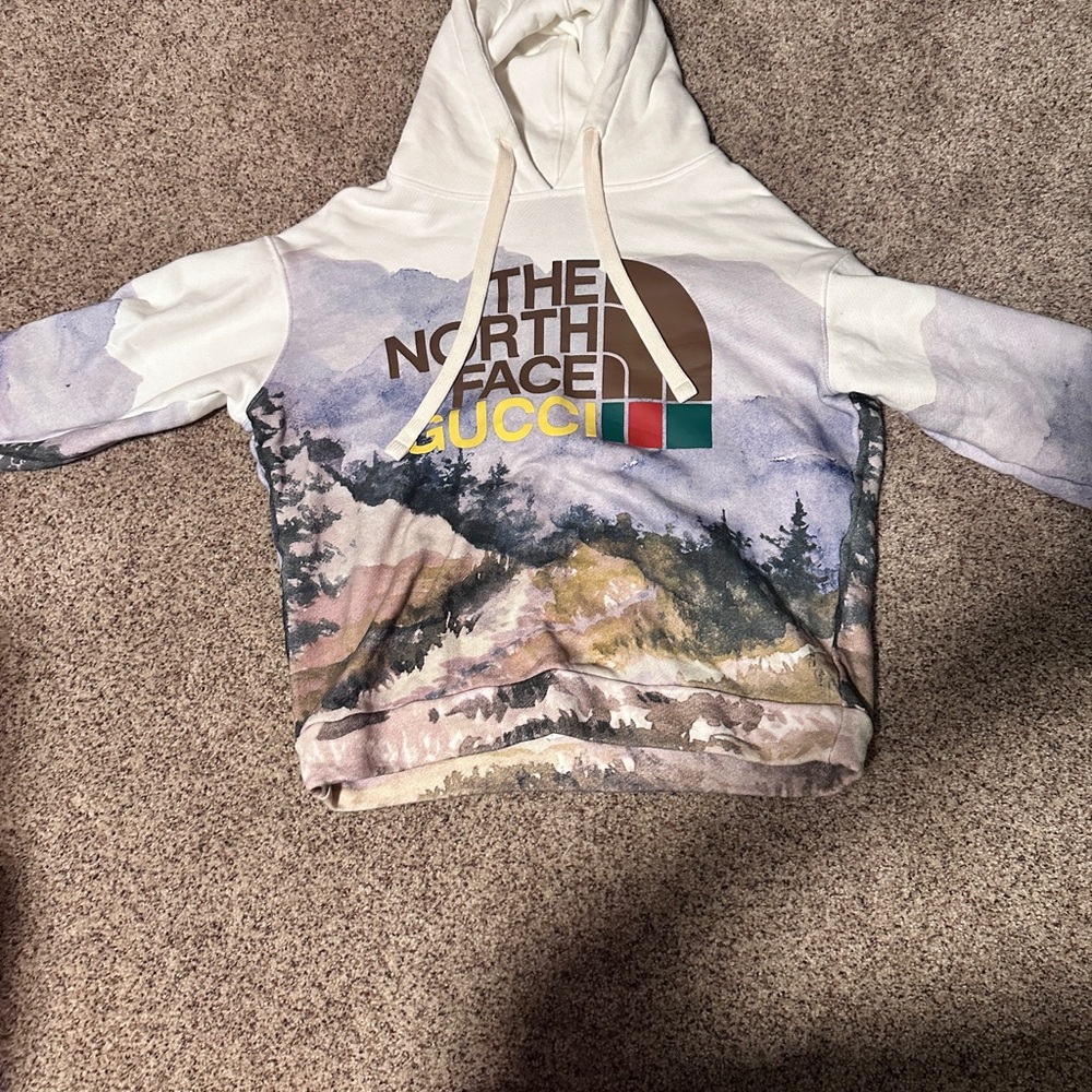 The North Face x Gucci Mens Hoodie The Forest